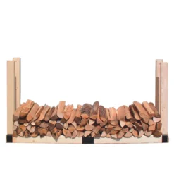 Kaminholz-Regal, Brennholz Stapelhilfe, 90 X 200 X 30 Cm