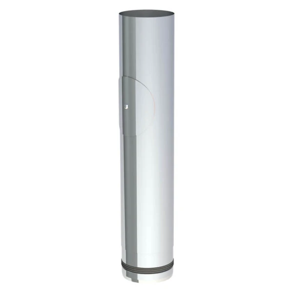 Pelletofenrohr 500 Mm Längenelement Mit Reinigungstür 5 Pelletofenrohr 500 Mm Längenelement Mit Reinigungstür – Bild 3