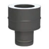 Ø 100 Mm Pelletofenrohr Schornsteinanschlussstück DW-FU Schwarz -Angebote Invicta Store 1020257 100 mm pelletofenrohr schornsteinanschlussstueck dw fu schwarz
