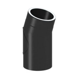 Ofenrohr Doppelwandig Jeremias ISO-Line Winkel 15° Mit Tür