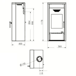 Kaminofen Wamsler Yara -Angebote Invicta Store 1110226 kaminofen wamsler yara5