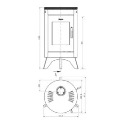 Kaminofen Wamsler City Rot -Angebote Invicta Store 1111472 kaminofen wamsler city rot3
