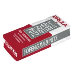 BRULA Ofen Naturputz Grau