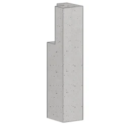 BRULApor Sockel Eckelement 90°