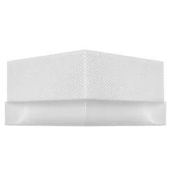 Eckenventilationsleiste Open Air Curved Weiß