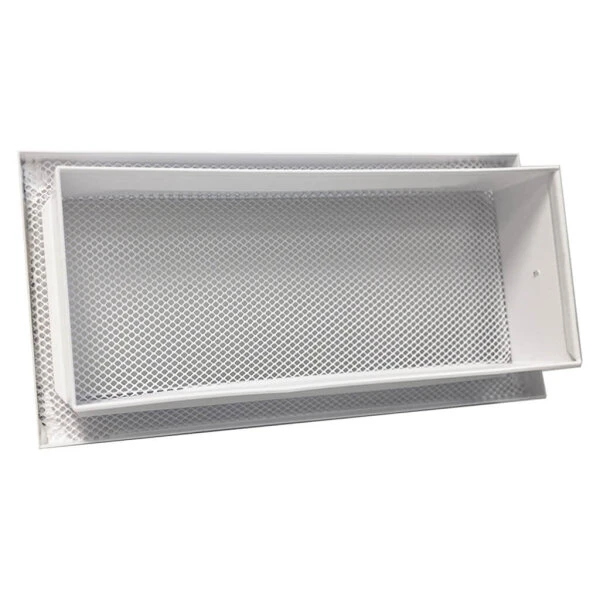 Lüftungsgitter Für Flachkanal 300 X 90 Mm Weiß 5 Lüftungsgitter Für Flachkanal 300 X 90 Mm Weiß – Bild 3