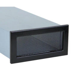 Lüftungsgitter Für Flachkanal 150 X 50 Mm Schwarz