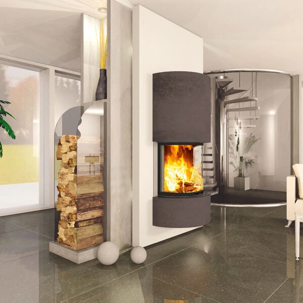 Kamineinsatz Schmid Ronda 6057 H - 180° 4 Kamineinsatz Schmid Ronda 6057 H - 180° – Bild 2