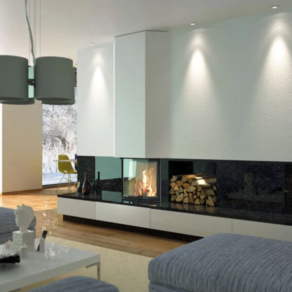 Kamineinsatz Schmid Pano 6745 Schwenkbar - Türanschlag Rechts 4 Kamineinsatz Schmid Pano 6745 Schwenkbar - Türanschlag Rechts – Bild 2