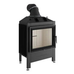 Kamineinsatz Spartherm Varia 1V-4S RLA-Raumluftabhängig 11 KW Türanschlag Links 57 Cm Standard Schwarz