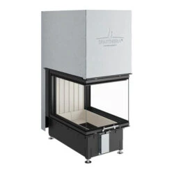 Kamineinsatz Spartherm Arte U-70h-4S Ø 200 Mm Standard Schwarz