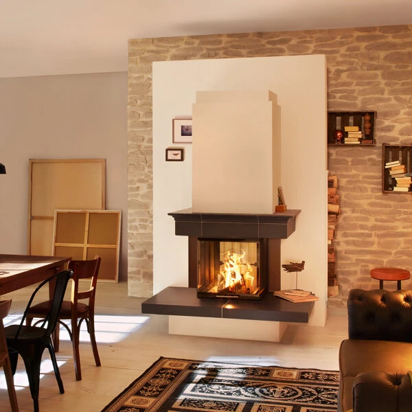 Kamineinsatz Spartherm Arte 3RL-60h-4S Ø 200 Mm Standard Schwarz 6 Kamineinsatz Spartherm Arte 3RL-60h-4S Ø 200 Mm Standard Schwarz – Bild 4