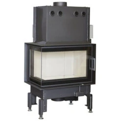 Eck-Kamineinsatz Austroflamm 63x40x42K 2.0