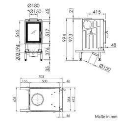 Kachelofeneinsatz Spartherm Renova B-Air -Angebote Invicta Store 1230000 kachelofeneinsatz spartherm renova b air3
