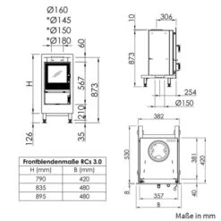 Kachelofeneinsatz Spartherm Renova Cs-42 -Angebote Invicta Store 1230019 kachelofeneinsatz spartherm renova cs 423