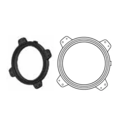 Zwischenring Mit Messöffnung Für Schmid Kamineinsätze