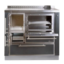 Küchenofen Greithwald Öko Power 90 Antikschwarz Dekor 22 -Angebote Invicta Store 1410121 kuechenofen greithwald oeko power 90 antikschwarzt dekor22 mit sichtfenster3