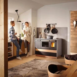 Küchenofen Lohberger Dachstein Alpin Mit Warmhaltefach -Angebote Invicta Store 1416370 kuechenofen lohberger dachstein alpin wf2