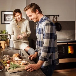 Küchenofen Lohberger Dachstein Alpin Mit Warmhaltefach -Angebote Invicta Store 1416370 kuechenofen lohberger dachstein alpin wf3