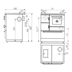 Küchenofen Wamsler Ambiente K128F -Angebote Invicta Store 1416700 kuechenofen wamsler ambiente k128f8