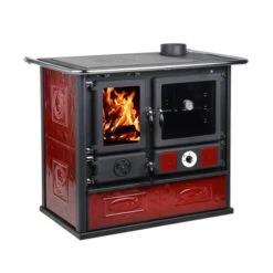 Komplettset Wasserführender Küchenofen La Nordica TermoRosa DSA Liberty Bordeaux + 600 Pufferspeicher -Angebote Invicta Store 1420039 komplettset wasserfuehrender kuechenofen la nordica termorosa dsa liberty bordeaux 600 pufferspeicher4