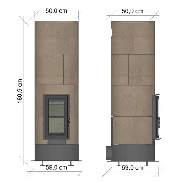 Grundofen Bausatz Brula Rondo Mini 5 Grundofen Bausatz Brula Rondo Mini – Bild 3