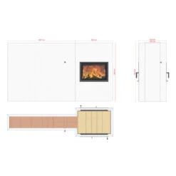 Brula Speicherofen - Design 7 -Angebote Invicta Store 1510098 brula speicherofen design 73