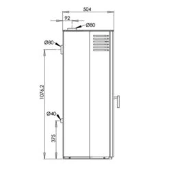 Pelletofen Aduro P2 -Angebote Invicta Store 1810216 pelletofen aduro p 24
