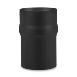 Ofenrohr Erweiterung 120 Mm > 130 Mm Schwarz
