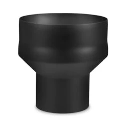 Ofenrohr Erweiterung 120 Mm > 200 Mm Schwarz