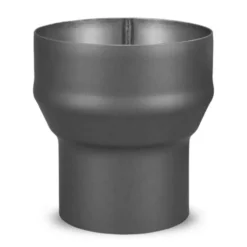Ofenrohr Erweiterung 130 Mm > 180 Mm Gussgrau