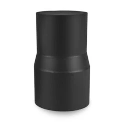 Ofenrohr Reduzierung 120 Mm > 110 Mm Schwarz