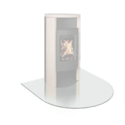 Funkenschutzplatte Glas Rundbogen -Angebote Invicta Store 1940009 funkenschutzplatte glas rundbogen2