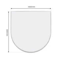 Funkenschutzplatte Glas Rundbogen -Angebote Invicta Store 1940009 funkenschutzplatte glas rundbogen8