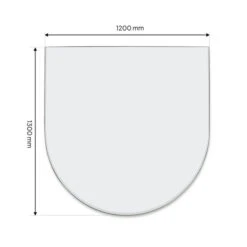 Funkenschutzplatte Glas Rundbogen -Angebote Invicta Store 1940009 funkenschutzplatte glas rundbogen9