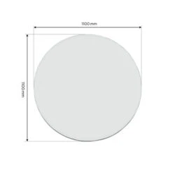 Funkenschutzplatte Glas Kreis -Angebote Invicta Store 1940023 funkenschutzplatte glas kreis 1100 mm x 1100 mm6