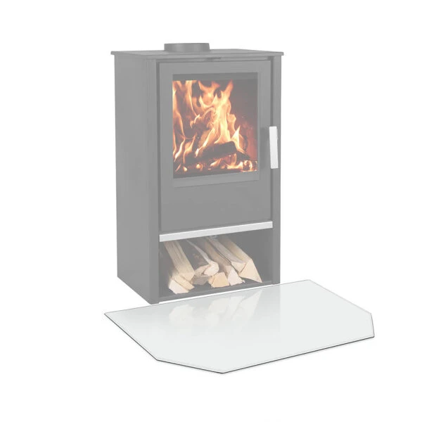 Funkenschutzplatte Glas Vorlegeplatte Sechseck 100 X 50 X 0,6 Cm 4 Funkenschutzplatte Glas Vorlegeplatte Sechseck 100 X 50 X 0,6 Cm – Bild 2