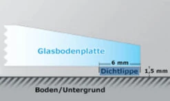Transparente Dichtlippe Für Funkenschutzplatten -Angebote Invicta Store 1940033 funkenschutzplatte dichtlippe2