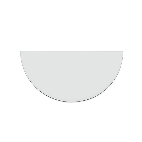 Funkenschutzplatte Glas Halbkreis 55 X 90 X 0,6 Cm 3 Funkenschutzplatte Glas Halbkreis 55 X 90 X 0,6 Cm
