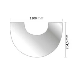 Vorlegeplatte Glas Für Kaminofen Austroflamm Clou Xtra