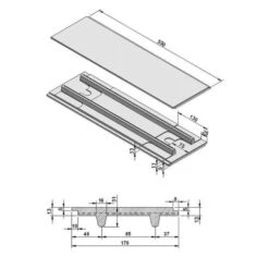 Gusseiserne Herdplatte 6" X 22" Oder 16 X 57,4 Cm -Angebote Invicta Store 1980038 gusseiserne herplatte 6 216