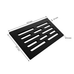 Stahlrost-Brennraumrost 6" X 12" Oder 16 X 31,5 Cm Schwarz 7 Stahlrost-Brennraumrost 6" X 12" Oder 16 X 31,5 Cm Schwarz -Angebote Invicta Store 1980081 stahlrost brennraumrost schwarz 16 31 cm3