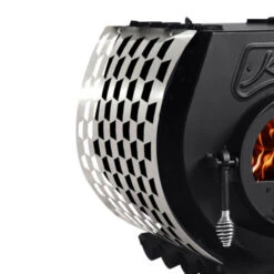 Seitenbleche Trapez Edelstahl Für Kanuk® 2 Mit Herdplatte