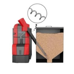 Pelletbehälter 500 L - Attack Pellet 30 Automatic Plus -Angebote Invicta Store 3210074 pelletbehaelter 500 l attack pellet 30 automatic plus2