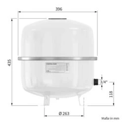 Membran Ausdehnungsgefäß Contra-Flex W 35 Liter 10 Membran Ausdehnungsgefäß Contra-Flex W 35 Liter -Angebote Invicta Store 3680033 ausdehnungsgefaess flamco contra flex 35 liter3