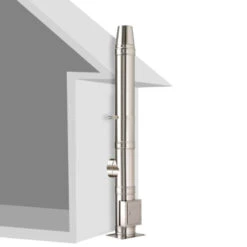 4 M Schiedel ICS Doppelwandiges Schornstein Set