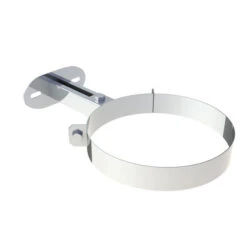 Ø 80 Mm Jeremias DW FU / DW Silver Wandhalter Design Plus 50 - 150 Mm Hochglanz