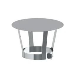 Ø 150 Mm Jeremias DW FU / DW Silver Regenhaube Hochglanz