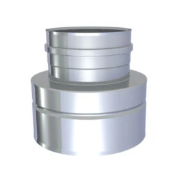 Ø 80 Mm Jeremias Übergang DW FU - EW FU Mit Muffe Hochglanz