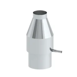 Jeremias DW FU Deflektorhaube Mit Ablauf Inkl. Mündungsabschluss